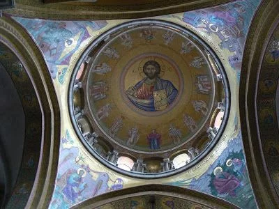 cúpula de la iglesia del Santo Sepulcro de Jerusalén