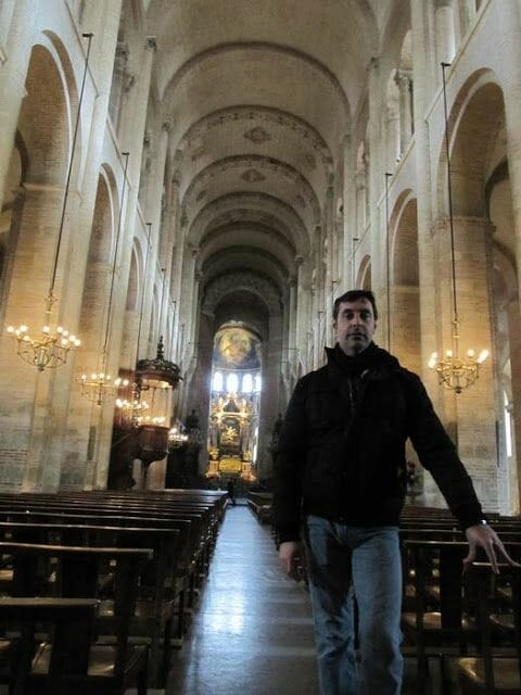 nave principal San Sernin de Toulouse