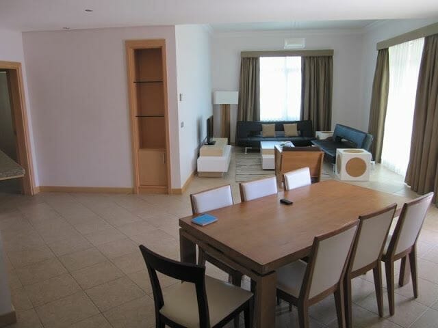 apartamento de nuestro viaje a emiratos árabes