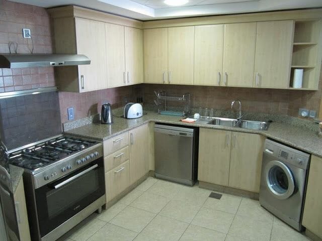 cocina apartamento Dubai Palmera Jumeirah