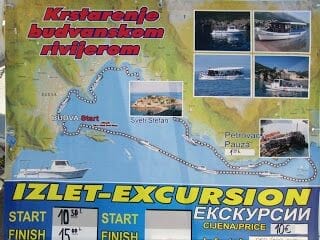 excursión Budva, Sveti Stefan, Petrovac y isla de Hawai.