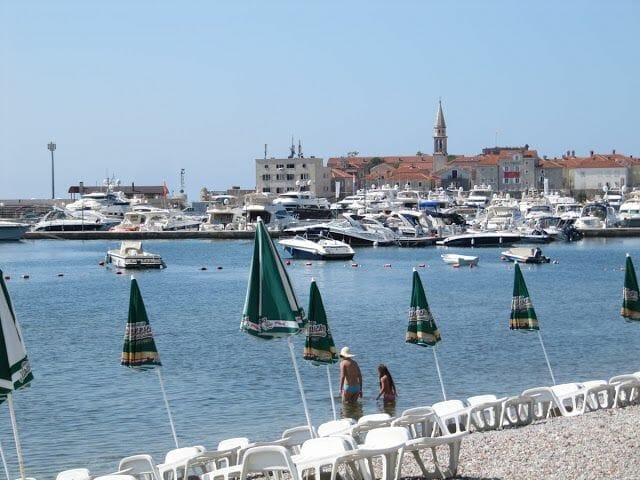 ciudad de Budva Montenegro