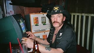 Lemmy en el Rainbow de Sunset Boulevard