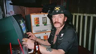 Lemmy en el Rainbow de Sunset Boulevard
