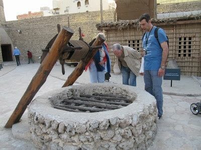 museo de Dubai pozo