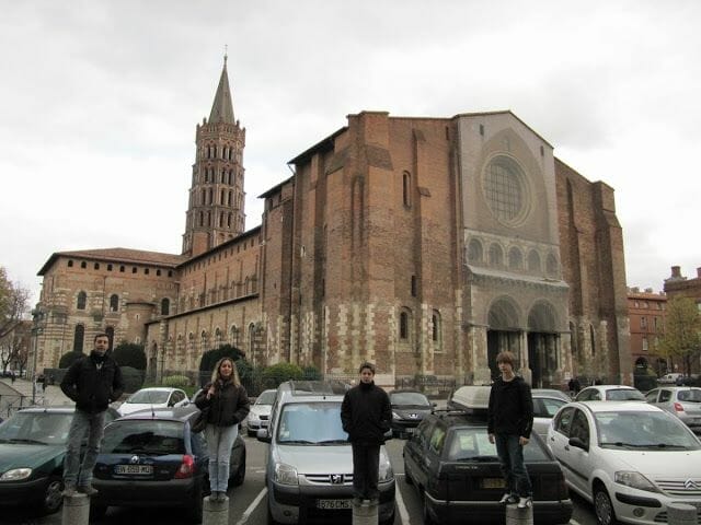 Catedral de Saint Sernin en Toulouse, Francia