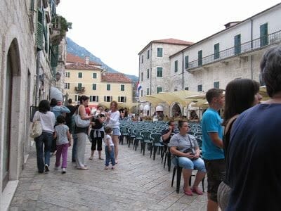 plaza Oruzja de Kotor