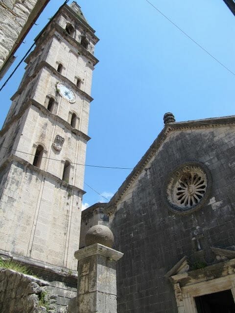 iglesia de San Jorge perast 