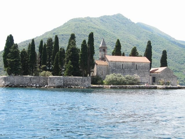 Sveti dorde, isla san jorge, cementerio perast