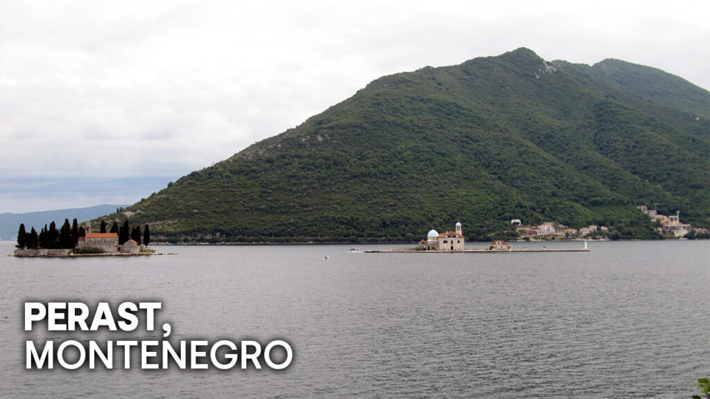pueblo Perast montenegro