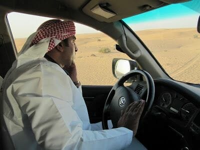 viaje a Dubai en 4x4