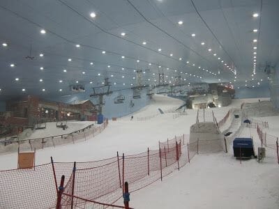 esquiar en dubai