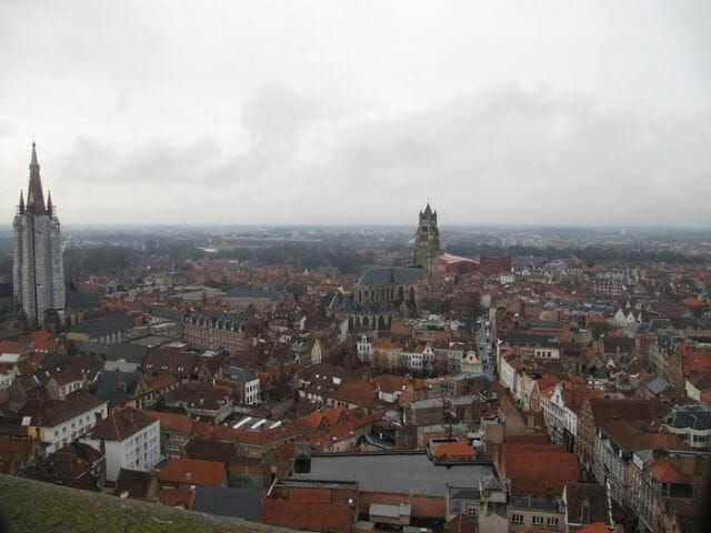 vistas campanario Halle, vistas torre Belford
