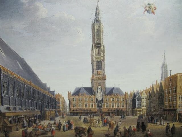 Campanario Halle o también llamado Torre Belfort