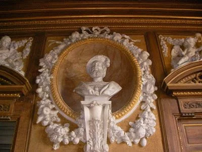 Francisco I busto Francisco I, estatuas reyes de Francia