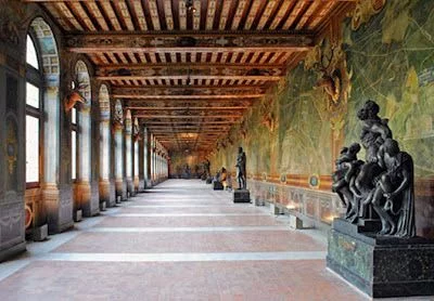 galeria del ciervo galería de Francisco I en Fontainebleau