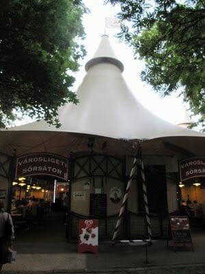 Városligeti Sörsátor, bares budapest