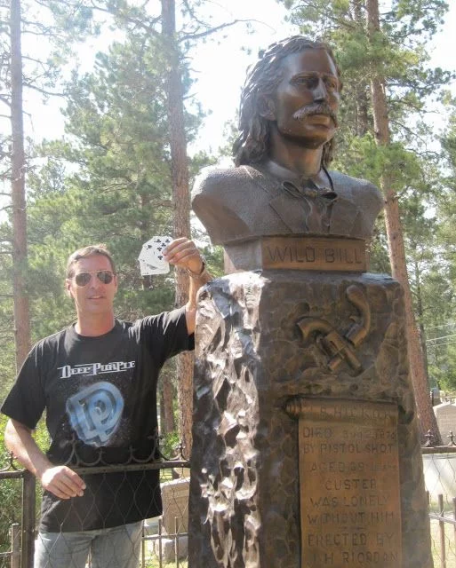 Tumba de Wild Bill la mano del muerto