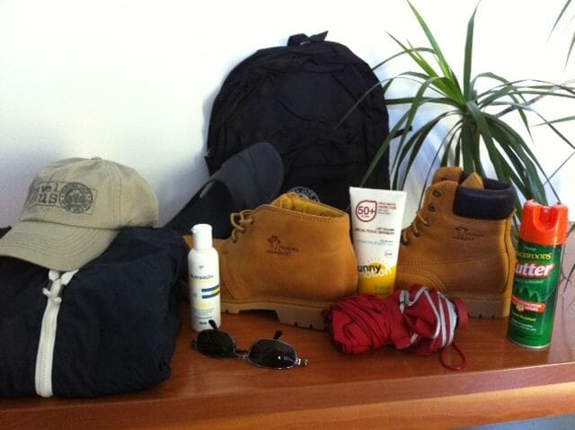 ropa para el viaje al oeste de Canadá