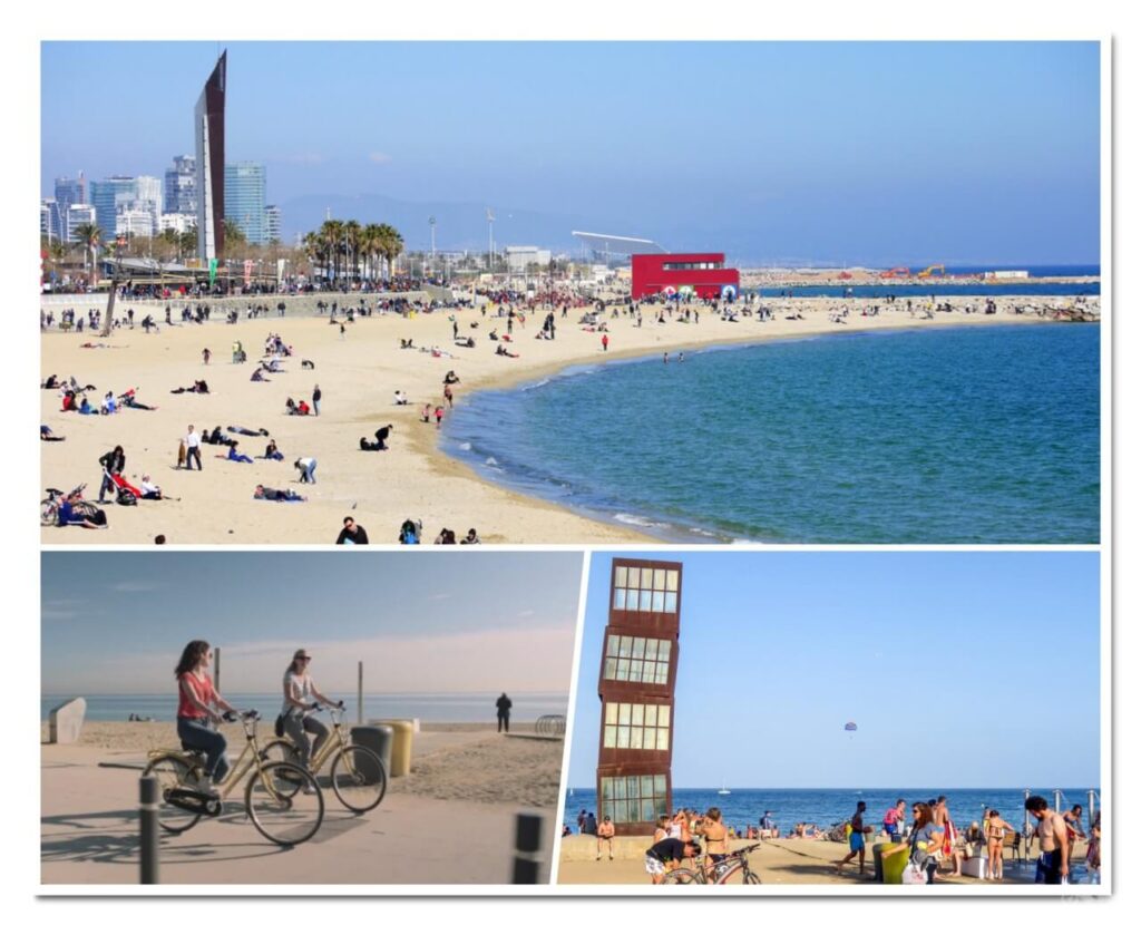 ruta bicicleta playas barcelona
