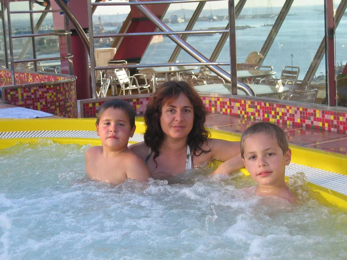 Cruceros con niños, jacuzzi