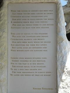 texto caballo Loco Crazy horse memorial