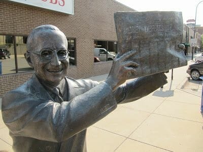 Harry S. Truman
estatua Rapid city