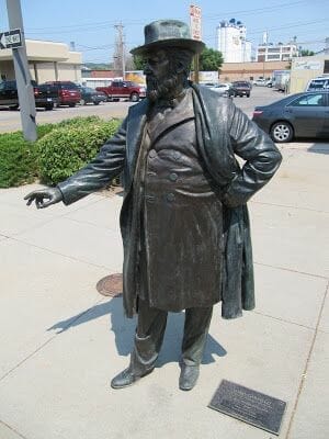 James A. Garfield
estatua de rapid City