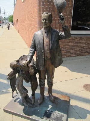 Calvin Coolidge
estatua de rapid City