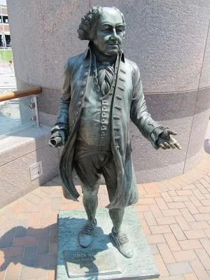 Estatua de John Adams, 2º Presidente