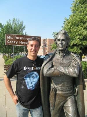 Andrew Jackson. estatua Rapid City