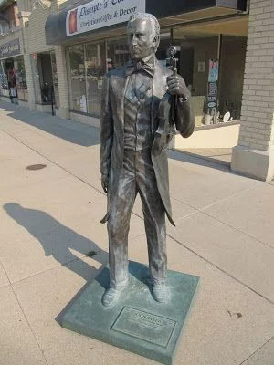 John Tyler 4 estatua Rapid City