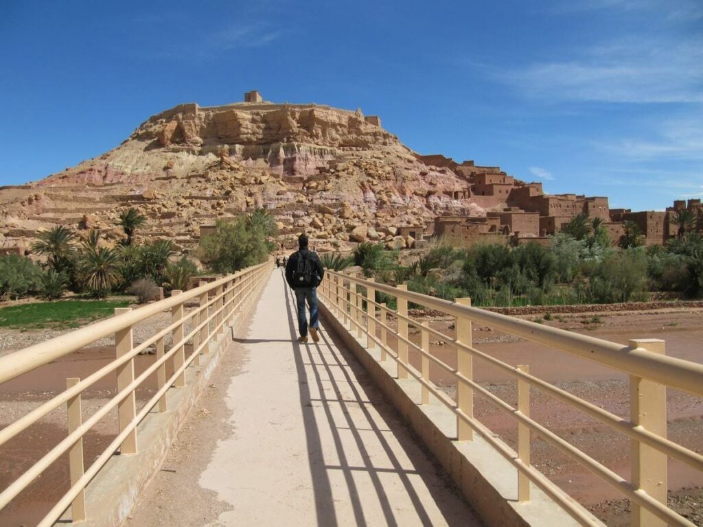 Ksar de Ait Ben Haddou, puente
