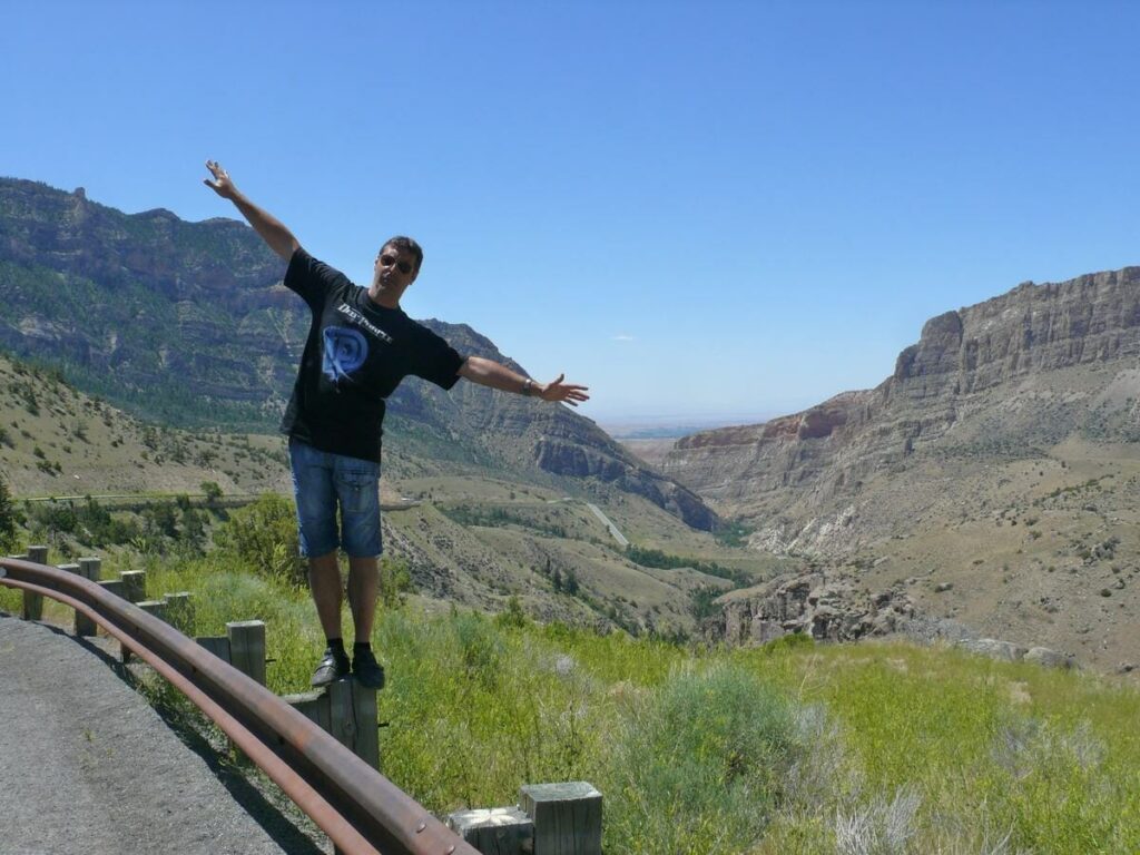 Bighorn park national scenic road