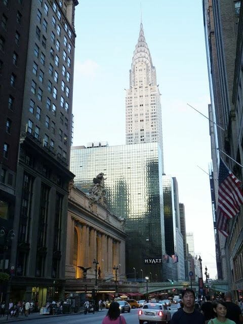 Grand Central Station New York unto al Chrysler building