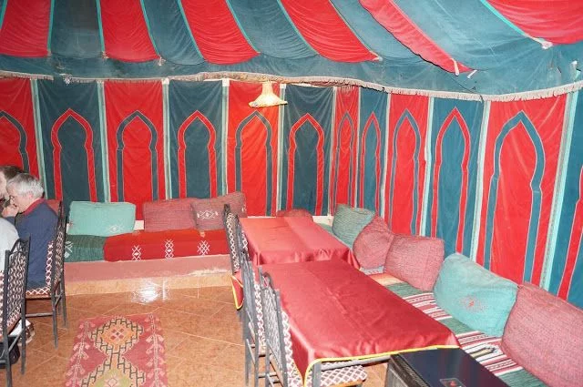 hotel kasbah de Tomboctou en Tinghir jaima