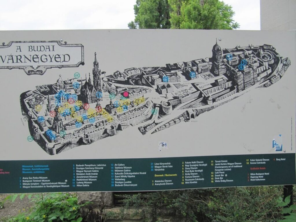 mapa de Buda