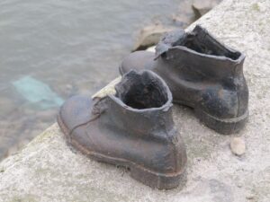 Monumento de los zapatos de Budapest