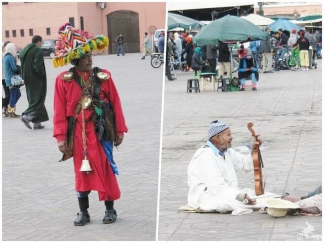 charlatanes, músicos y diferentes come ollas