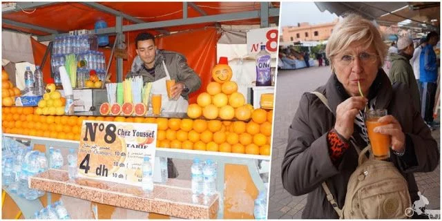zumos naranja djema el fna marrakech