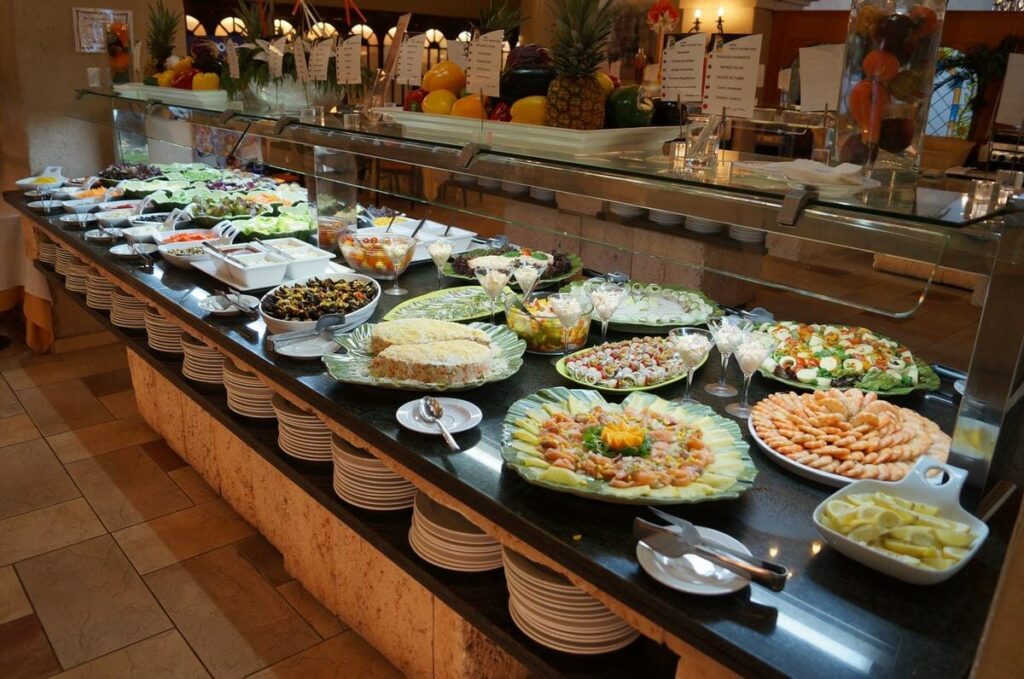 Marina d´Or buffet del hotel 5 estrellas