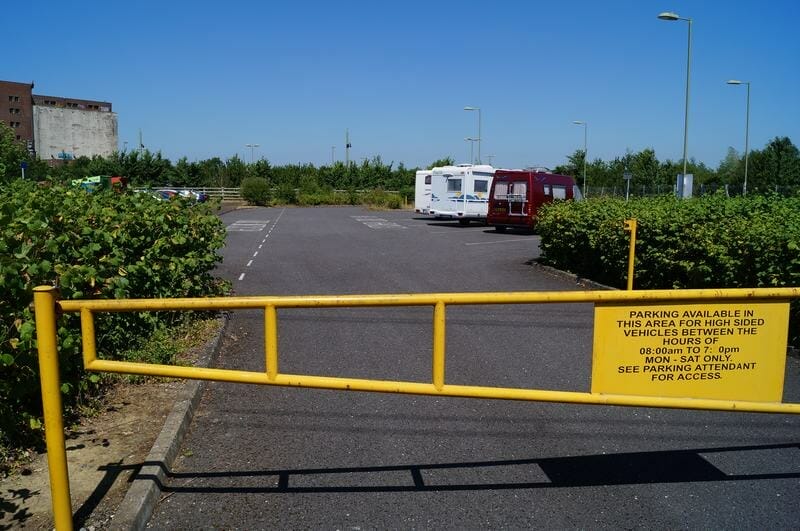 Park and ride de Inglaterra. Park&ride Oxford, aparcar en Oxford, Water eaton