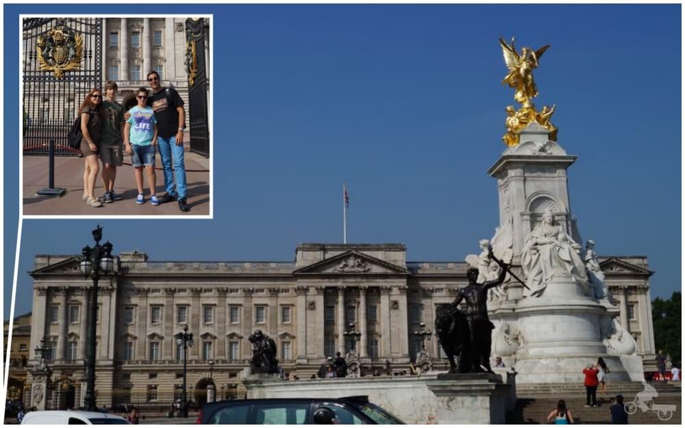 Londres con niños buckingham palace