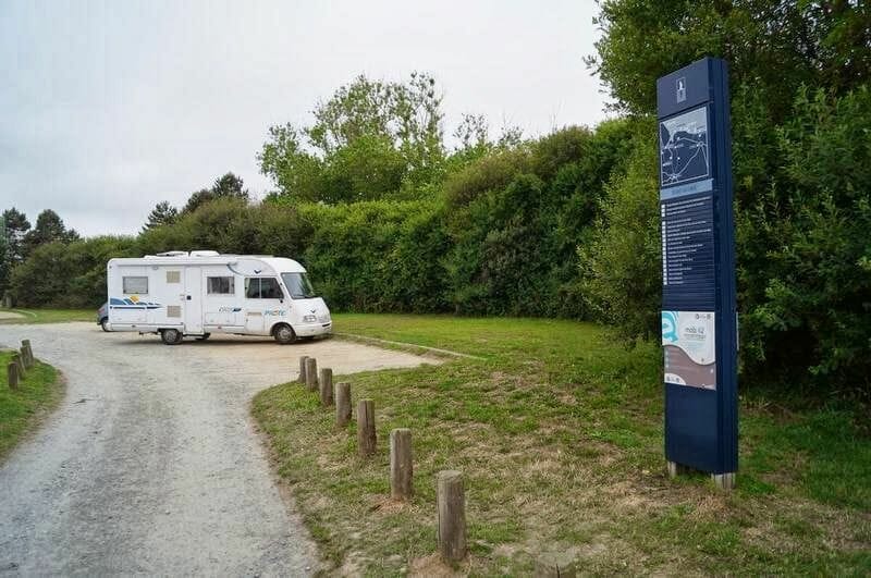 autocaravana normandía