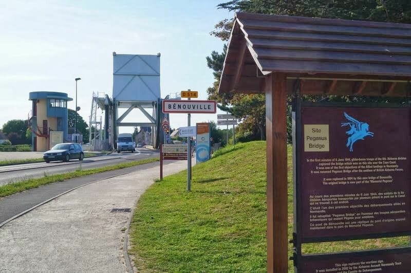 puente Pegasus, puente de Bénouville