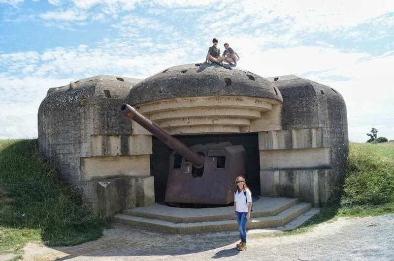 BATERÍA de LONGUES-SUR-MER