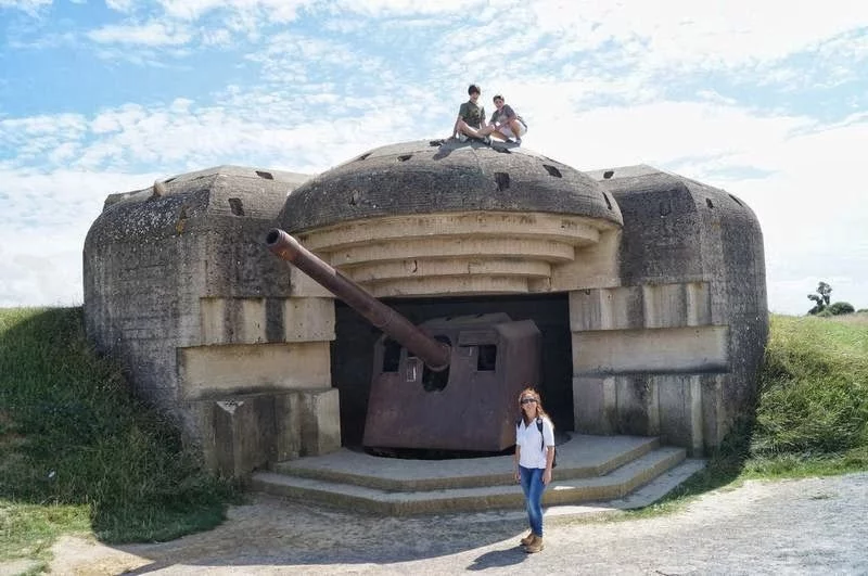BATERÍA de LONGUES-SUR-MER