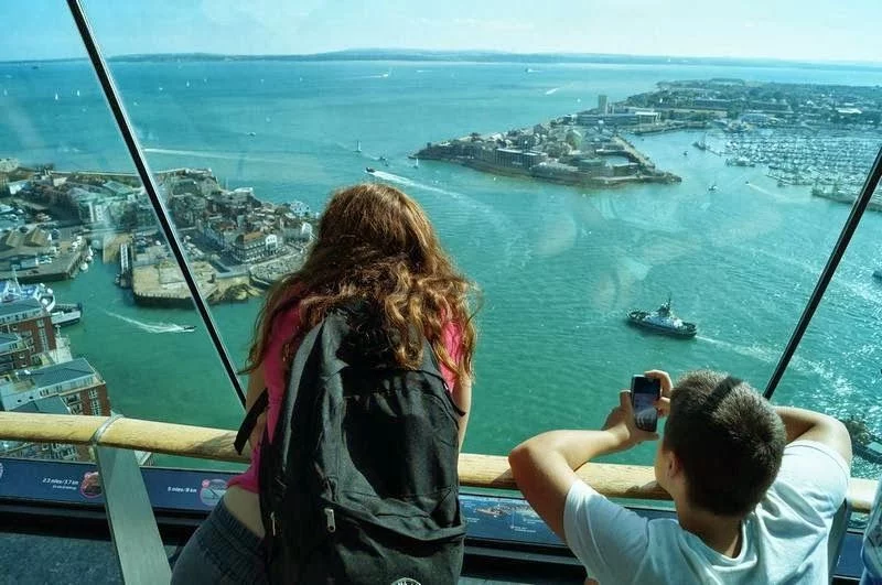 Spinnaker tower vistas
