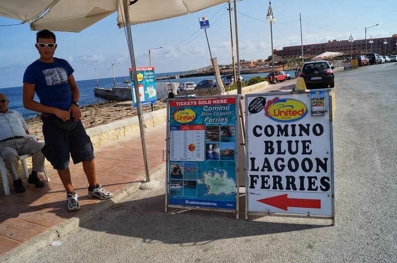 Comino Blue lagoon ferries