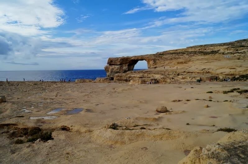 azure window, isla de gozo, imagenes de malta, fotos de malta, erosion en la costa, erosion del mar